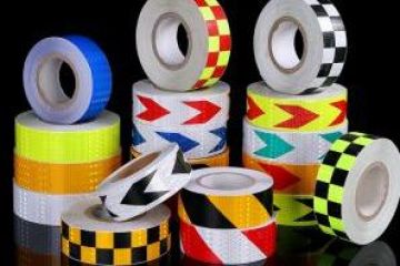 箭頭晶格（gé）反光（guāng）貼-原色保護反光更安全