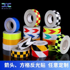 箭（jiàn）頭晶格反光貼