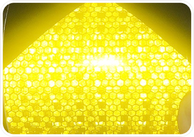 晶彩格反（fǎn）光膜細節